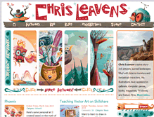 Tablet Screenshot of chrisleavens.com